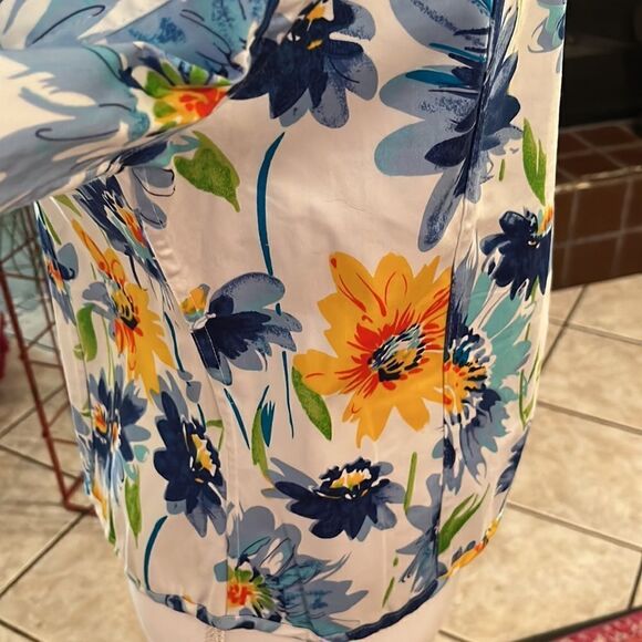 Patrick Christopher Multi Color Floral Design Jacket  Small - Picture 5 of 14